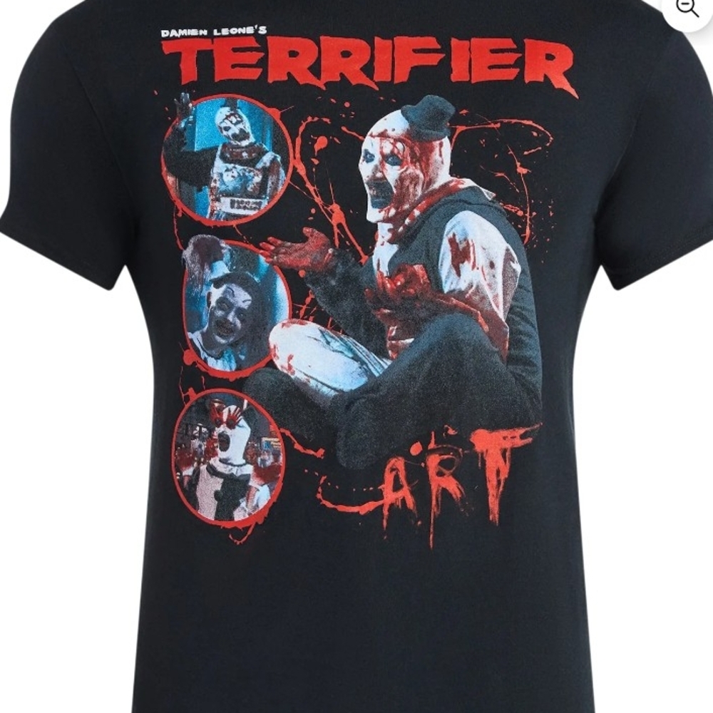 Terrifier Art 2 Clown Graphic T-Shirt